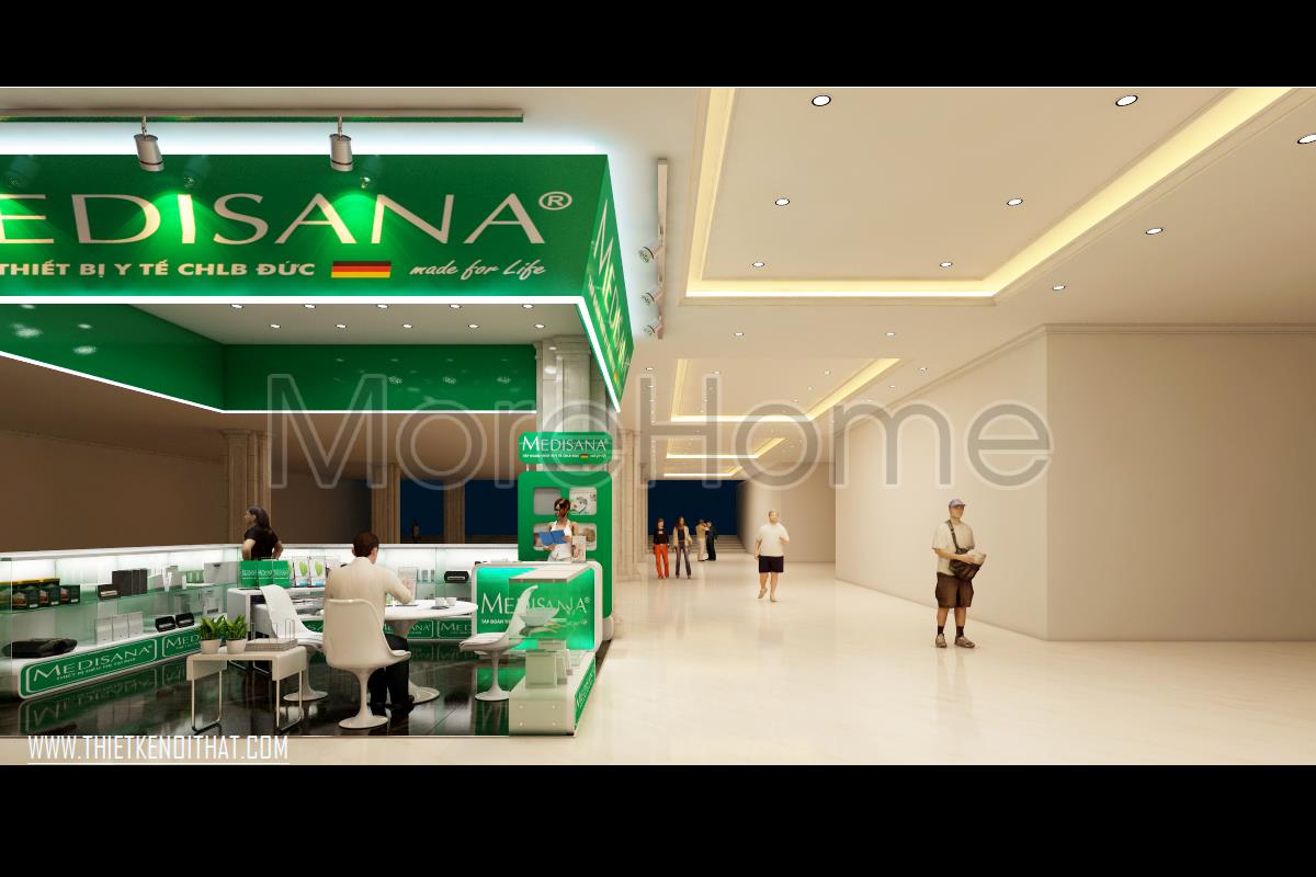 Thiết kế showroom thiết bị y tế - tại Royal City Thiết kế showroom thiết bị y tế - tại Royal City