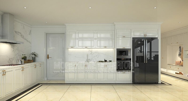Cùng Morehome chiêm ngưỡng mẫu tủ bếp đẹp cho nhà chung cư Tủ bếp chung cư