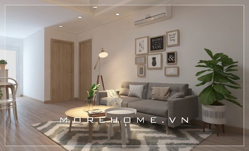 Bàn trà đôi tinh tế, sở hữu 1 đường nét thiết kế đơn giản nhưng lại tiện nghi góp phần mang tới sự sang trọng, thân thiện mỗi khi bước chân vào trong phòng.