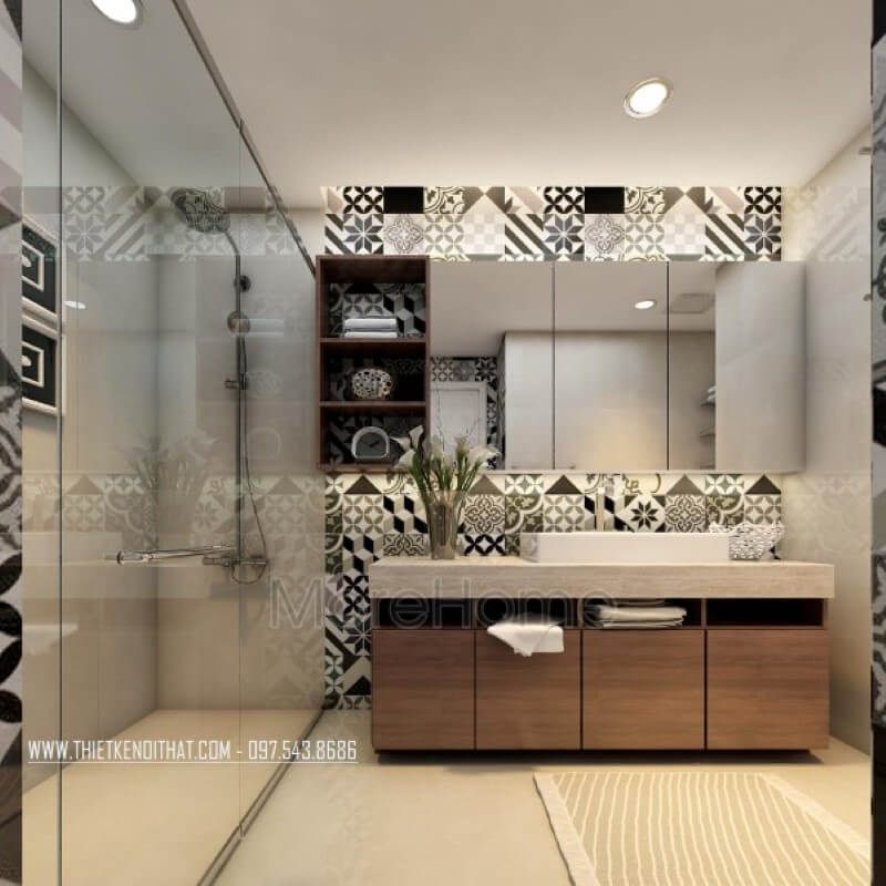 Đá nhân tạo cao cấp được coi là sự lựa chọn tốt nhất cho bề măt nhạy cảm hay phải tiếp xúc với nước hay hóa chất như tủ lavabo