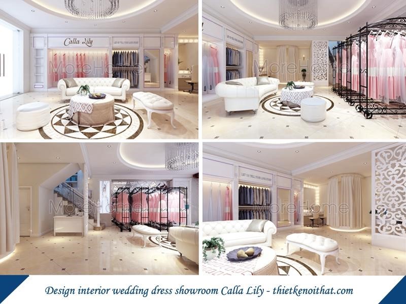 Địa chỉ thiết kế nội thất showroom đẹp tại Hà Nội